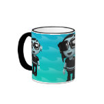 3d Goth Punk Sunglasses Mug