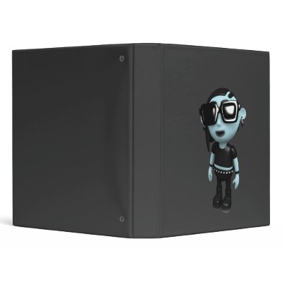 3d Goth Sunglasses Binder by spookz