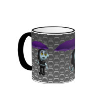 3d Goth Umbrella Mug
