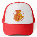 3d Graffiti Logo - A - Trucker Hat by shirtocalypse 3d Graffiti Logo - A - Trucker Hat