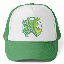 3d Graffiti logo - M - Trucker Hat