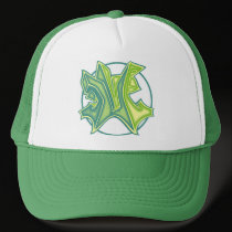 3d Graffiti logo - M - Trucker Hat