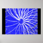 3D graphics poster style blue 1