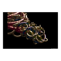 3D graphics poster style Chain posters
