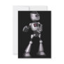 ♪♫♪ 3D Halftone Sci-Fi Robot Guy Dancing Announcement