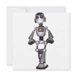 3D Halftone Sci-Fi Robot Guy Announcements