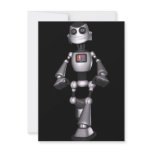 3D Halftone Sci-Fi Robot Guy Announcements