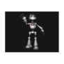 3D Halftone Sci-Fi Robot Guy Waving Post Cards