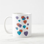 3D Hearts Mug