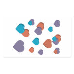 3D Hearts Sticker