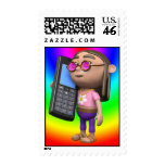 3d Hippy Mobile Phone Postage