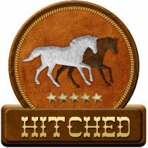 3D Horses Cake Topper Photo Cutout