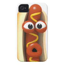 3d Hot Dog Surprise! Iphone 4 Covers