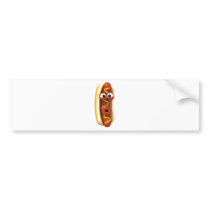 3d-hotdog-ooo bumper sticker