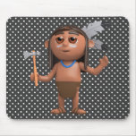 3d Indian Axe mousepads