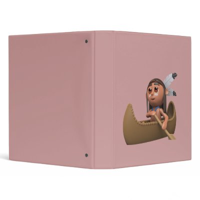 3d Indian Canoe Binders by WildWestWorld