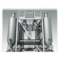3D INDUSTRIAL FINE ART B&W - DIGITAL ART calendars