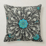 3D Lotus Mandala Throw Pillow