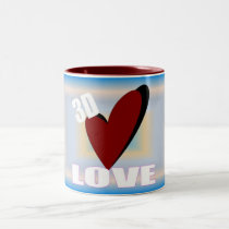 3D LOVE MUG