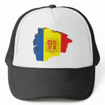 3D Map Of Andorra Hats