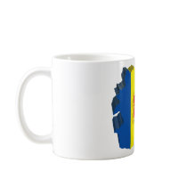 3D Map Of Andorra Mugs
