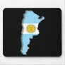 3D Map Of Argentina Mousepads