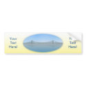 3D Model: Akashi Kaikyo Bridge: Bumper Sticker bumper stickers