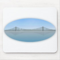 3D Model: Akashi Kaikyo Suspension Bridge mousepads