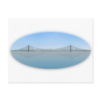 3D Model: Akashi Kaikyo Suspension Bridge postcards