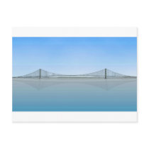 3D Model: Akashi Kaikyo Suspension Bridge postcards