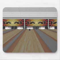 3D Model: Bowling Alley: Mouse Mat