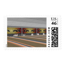 3D Model: Bowling Alley: postage