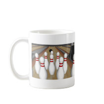 3D Model: Bowling Pins on Lane: mugs