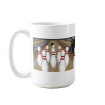 3D Model: Bowling Pins on Lane: Mug