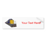 3D Model: Freight Train: Railroad: bumper stickers
