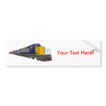 3D Model: Freight Train: Railroad: Bumper Stickers