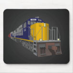 3D Model: Freight Train: Railroad: Mousepad