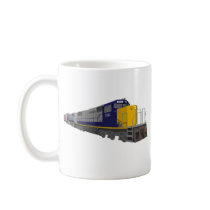 3D Model: Freight Train: Railroad: Coffee Mugs