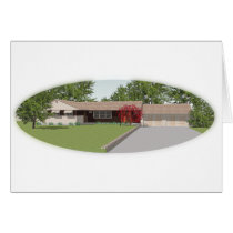 3D Model: Ranch Style House: cards by spiritswitchboard 3D Model: Ranch Style House: cards