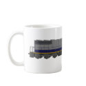 3D Model: Train Engine: Railroad: mugs