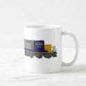 3D Model: Train Engine: Railroad: mugs