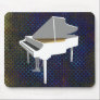 3D Model: White Grand Piano: Mousepad