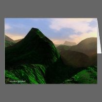 3D Mountains cards