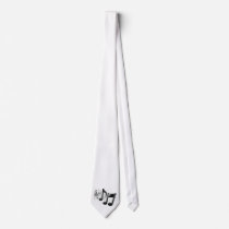 3D music notes Tie