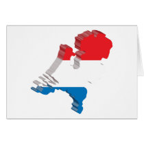 3D Netherlands Greeting Cards