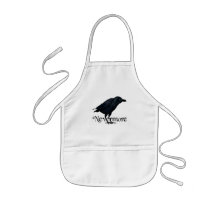 3D Nevermore Raven Aprons