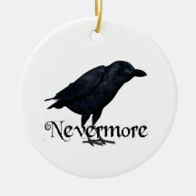 3D Nevermore Raven Christmas Tree Ornaments