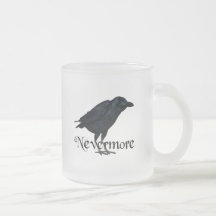 3D Nevermore Raven Coffee Mugs