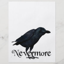 3D Nevermore Raven Flyer