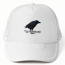 3D Nevermore Raven Mesh Hats